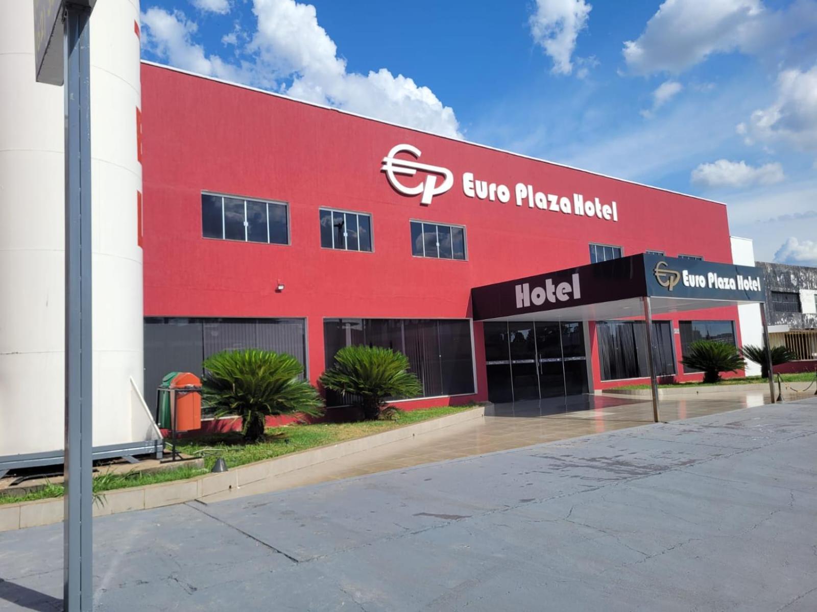 Euro Plaza Hotel - Proximo Ao Aeroporto De Goiania, Santa Genoveva Exteriör bild